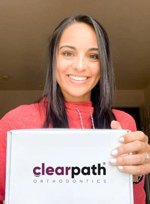 A smiling ClearPath patient