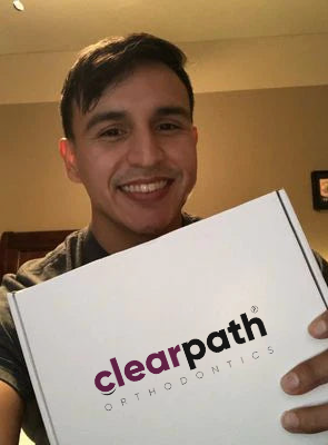 A smiling ClearPath patient